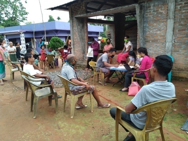 D:\Village Report\Village Report 2021\Bolchugre 11th october 2021\Bolchugre\The DPMU of WGH district conducted PRA & CNRM plan preparation on the 8th July 2020 at Bolchugre village under Dadenggre block EM, PA-GIS and FE.jpeg